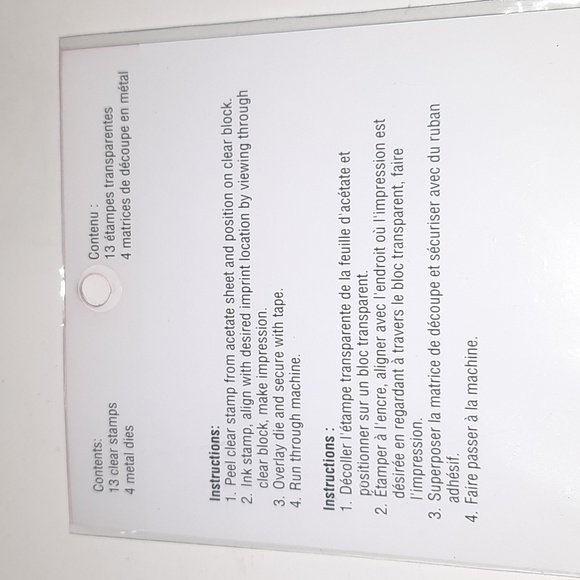 Christmas Stamp and Die set. - Picture 4 of 5